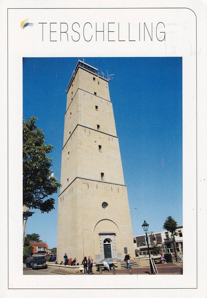 Terschelling Vuurtoren 18, Verzenden, 1980 tot heden, Gelopen, Waddeneilanden
