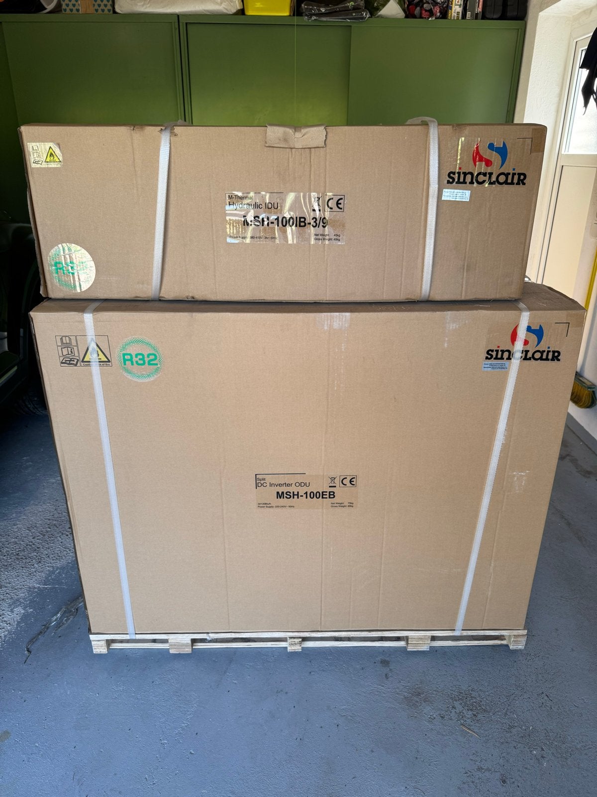 NIEUW Warmtepomp lucht/water 10 kW Sinclair | nwpr. € 5.000, Ophalen, Hoog rendement (Hr), Overige typen, Nieuw