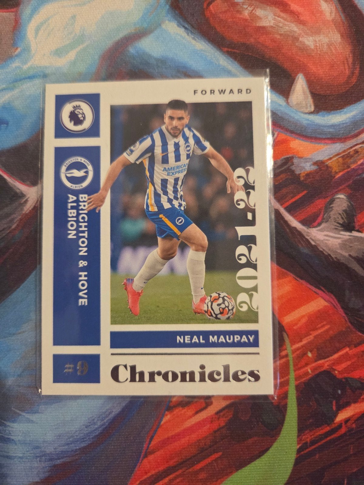Panini Neal Maupay Chronicles 2021-22 Voetbal Spelerskaart, Ophalen of Verzenden, Nieuw, Buitenlandse clubs, Spelerskaart