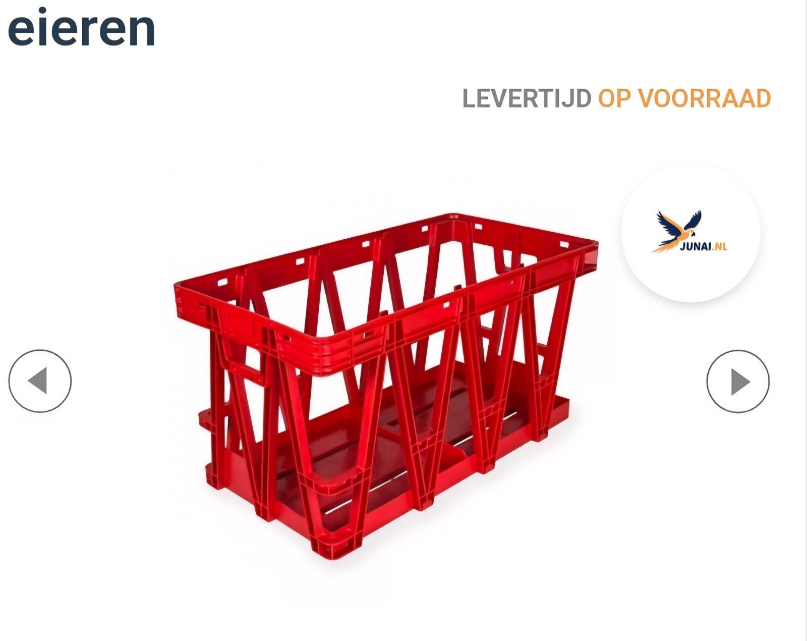 Gezocht: Eierkrat, Ophalen of Verzenden