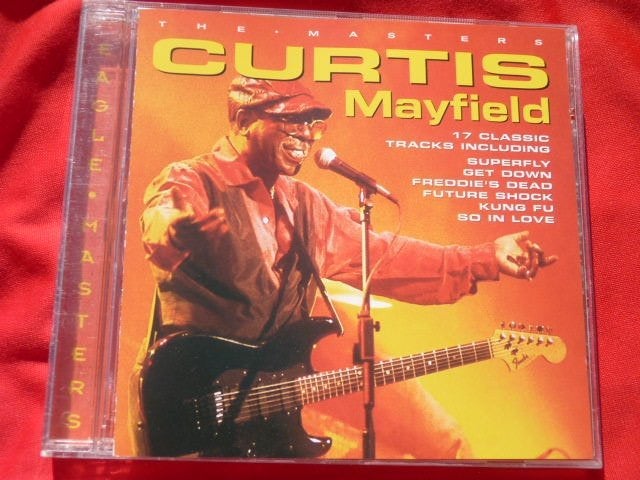 Curtis Mayfield -CD Masters (17 tracks verzamel CD) schaars!, Ophalen of Verzenden, Gebruikt
