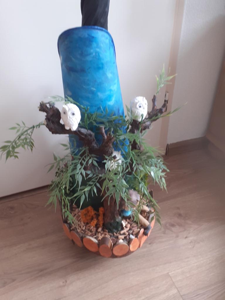Creatief en als te gebruiken paraplu bak, Ophalen, Overige kleuren, Glas, Minder dan 50 cm
