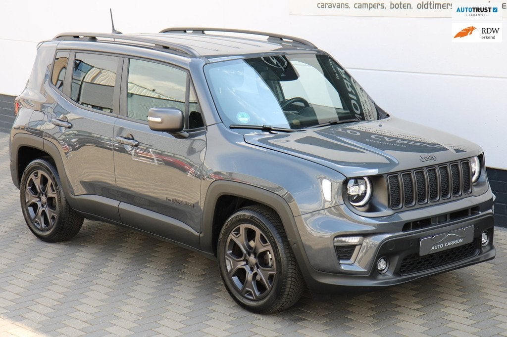 Jeep Renegade 1.0T 80th Anniversary Carplay Camera ACC LED !, Auto's, Jeep, Voorwielaandrijving, Gebruikt, Zwart, Bedrijf