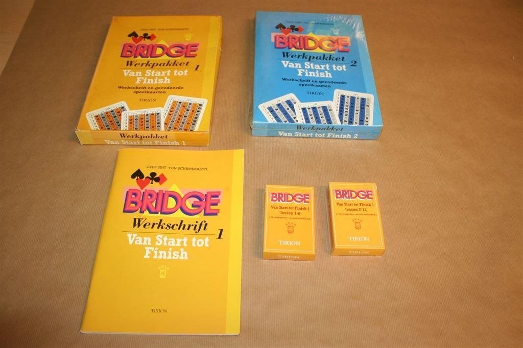 Bridge. Van start tot finish. Deel 1,2 en 3., Ophalen of Verzenden, Gelezen, Overige onderwerpen