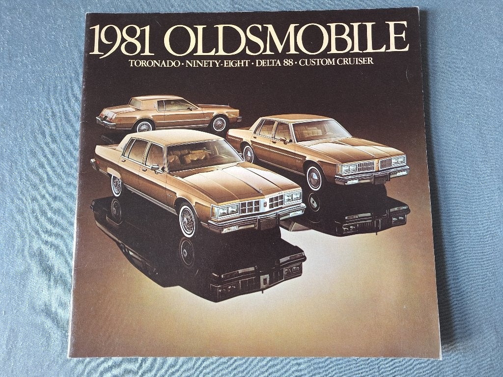 Brochure OLDSMOBILE - 1981 USA, Verzenden, Gelezen, Overige merken