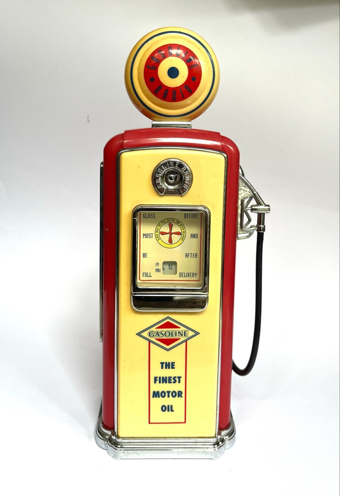 Vintage werkende Benzinepomp Radio - AM/FM - Gasoline Radio, Ophalen of Verzenden, Gebruikt, Radio