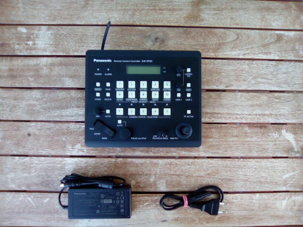 PANASONIC AW RP50 IP Controller x Streaming 4K PTZ Cameras, Verzenden, Zo goed als nieuw