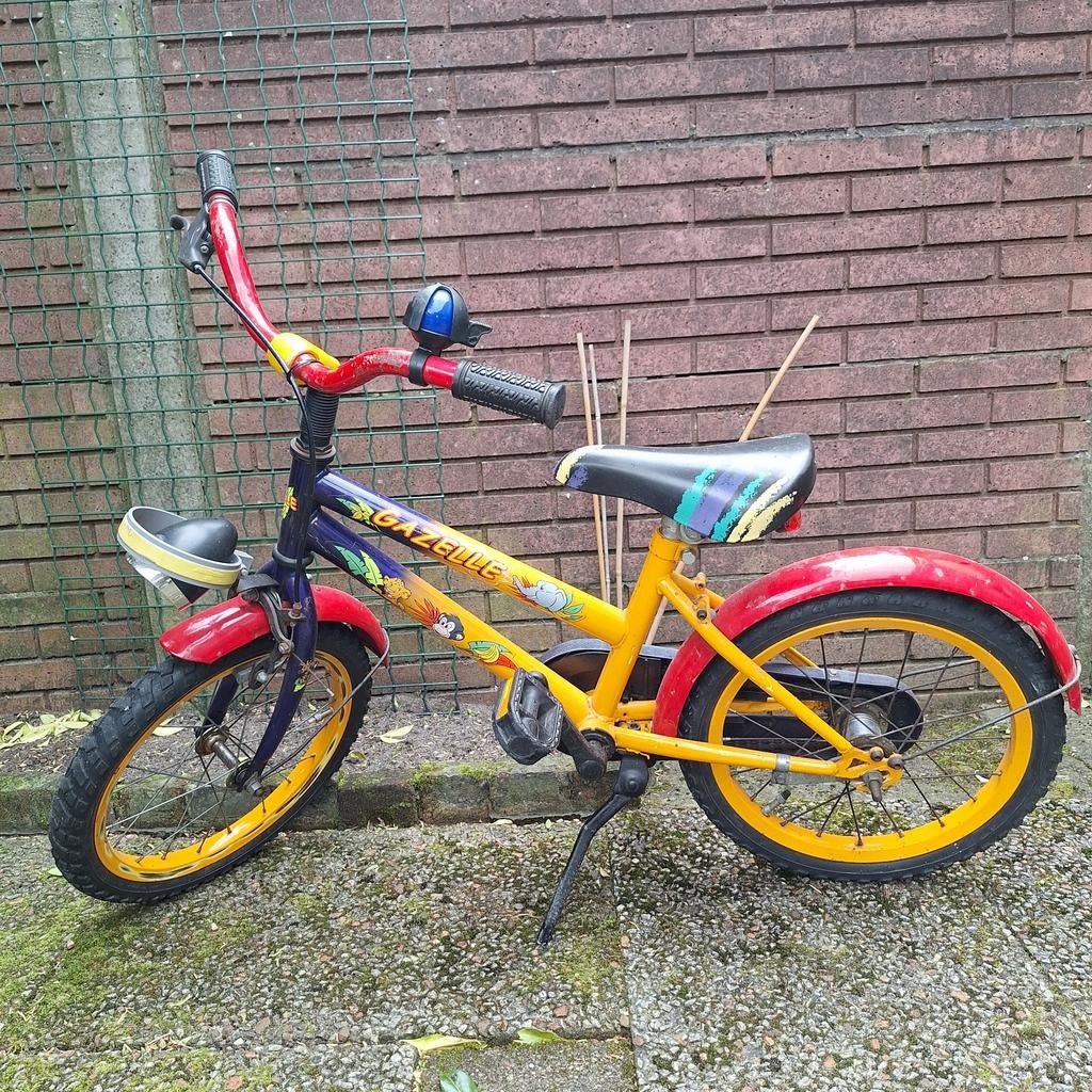 Gazelle 16 inch kinderfiets, Fietsen en Brommers, Fietsen | Kinderfietsjes, Ophalen of Verzenden, Gebruikt, 16 tot 20 inch