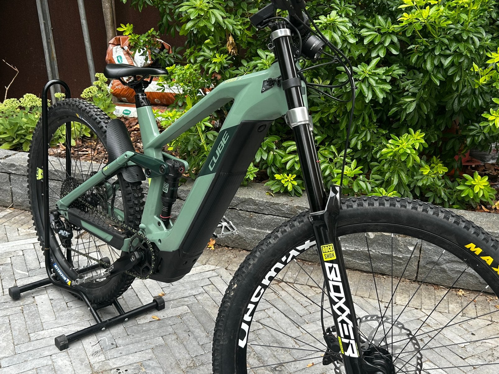 Cube stereo hybride race hpc 140 speciale editie, 57 cm of meer, Fully, Zo goed als nieuw, Schijfrem