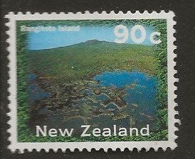 Nieuw Zeeland 69, eiland, Verzenden, Gestempeld
