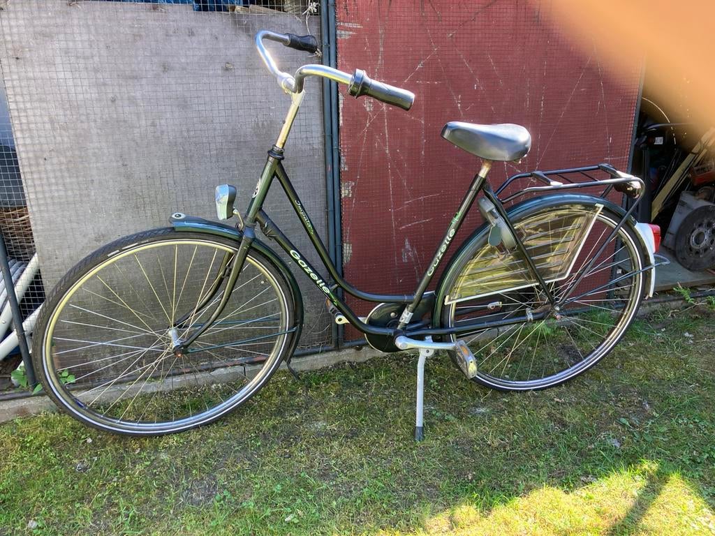 Damesfiets gazelle, 53 tot 56 cm, Ophalen, Gebruikt, Terugtraprem