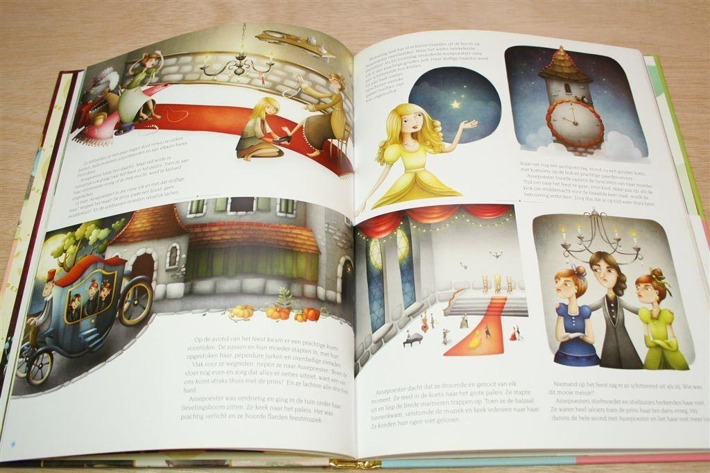Het Efteling Gouden Boek — 12 Verhalen — Schaars, -, -, Ophalen of Verzenden, Zo goed als nieuw