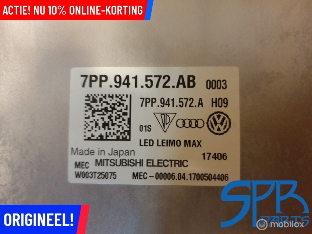 7PP941572AB LED MODULE Balast ARTEON GOLF 7 FACELIFT AUDI, Audi, Nieuw, Audi, Ophalen of Verzenden