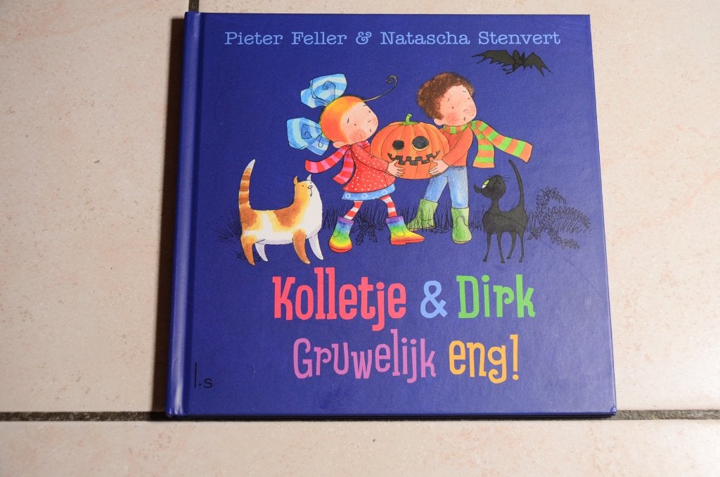 Kolletje & Dirk Gruwelijk eng! / Pieter Feller, Boeken, Ophalen of Verzenden, Zo goed als nieuw, Fictie algemeen, Voorleesboek