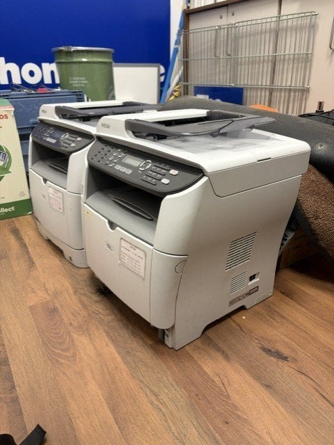 Ricoh printers, Ophalen, Niet werkend, Printer, Ricoh