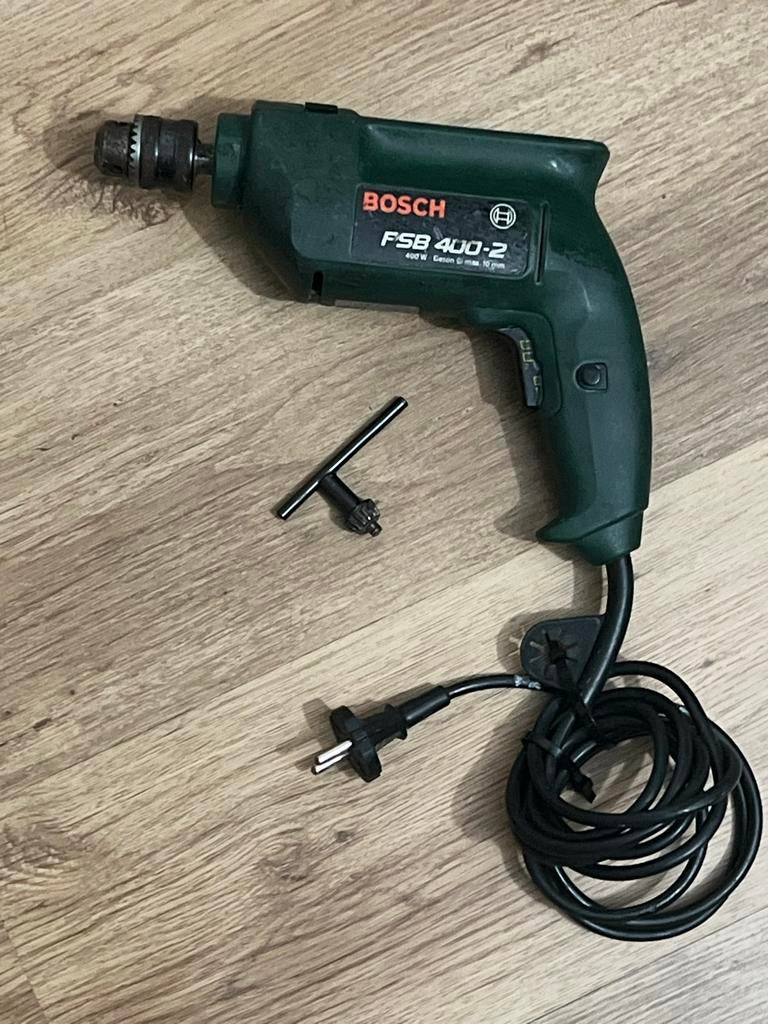 Bosch PSB 400-2 Boormachine - Vintage en Functioneel, Doe-het-zelf en Verbouw, Gereedschap | Boormachines, Gebruikt, Boormachine