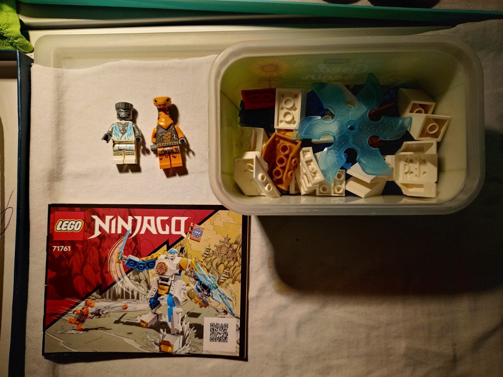 Lego Ninjago 71761 Zane's Power Up Mech., Ophalen of Verzenden, Zo goed als nieuw