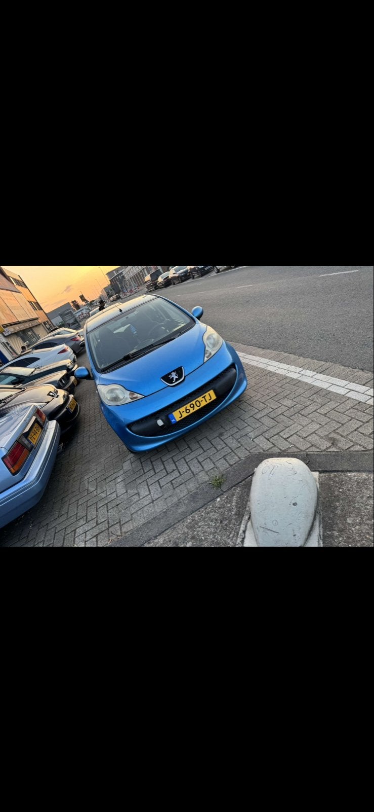 Peugeot 107 1.0 12V 5DR 2006 Blauw, Voorwielaandrijving, 68 pk, Handgeschakeld, Geïmporteerd