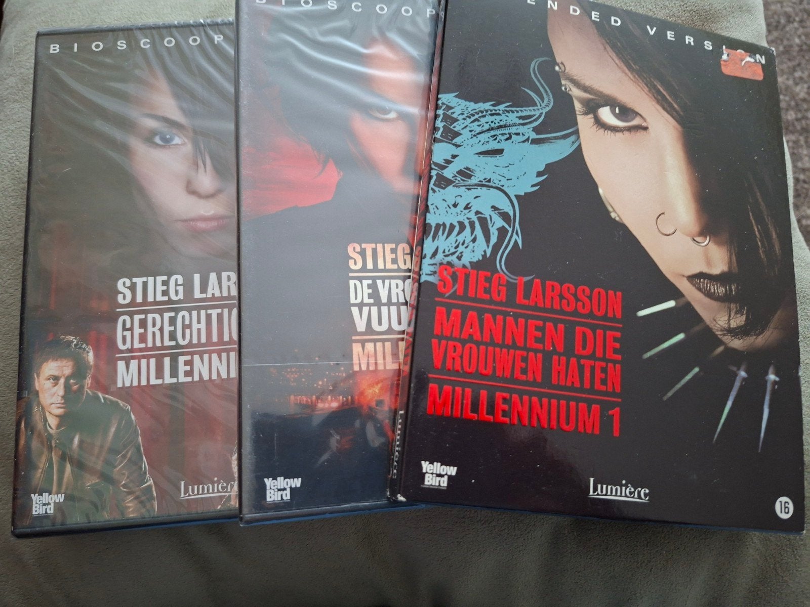 millennium 1 t/m 3, Cd's en Dvd's, Alle leeftijden, Ophalen of Verzenden, Zo goed als nieuw