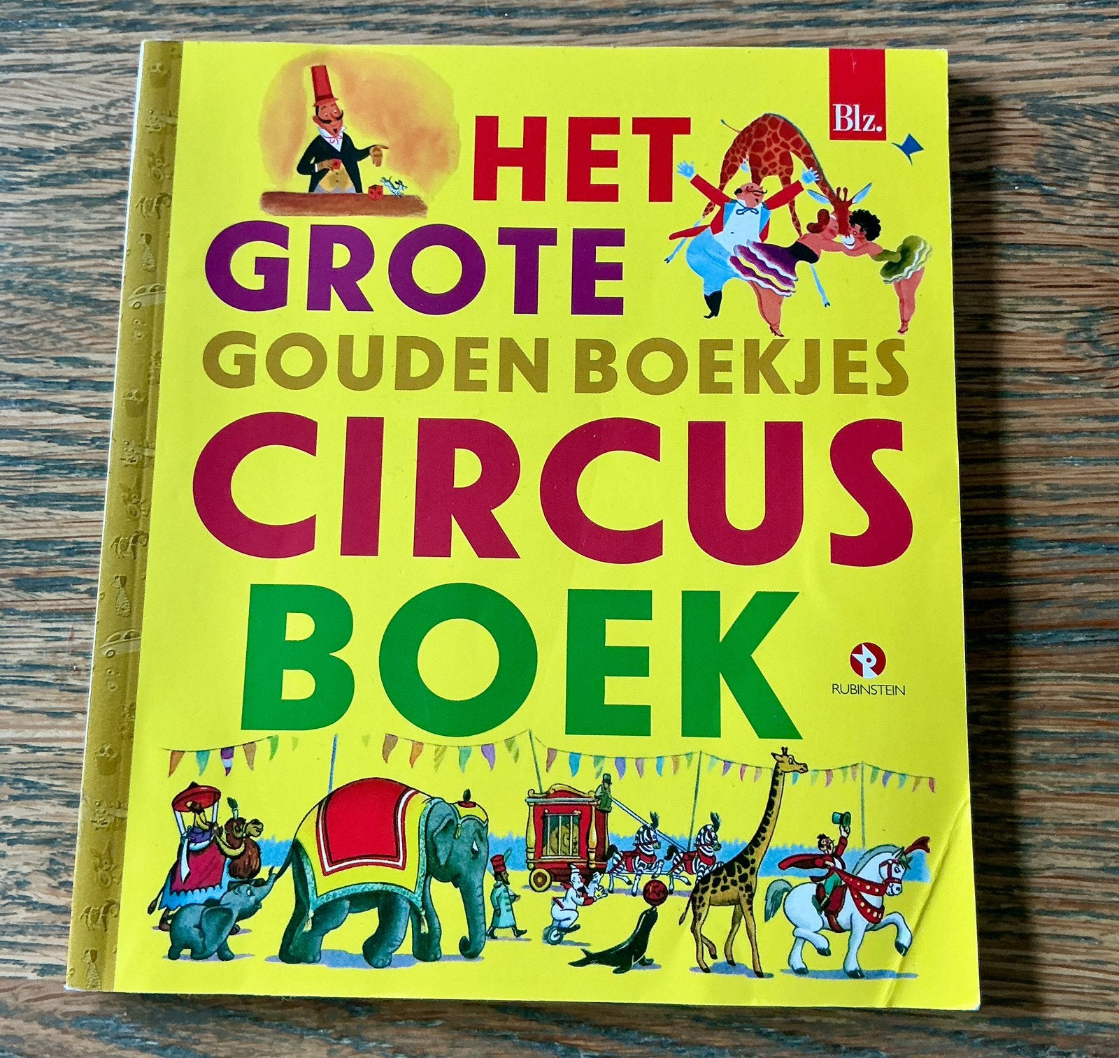 Het grote gouden circus boek. 3 verhalen in 1, Gelezen, Fictie algemeen, Jongen of Meisje, Gouden boekje
