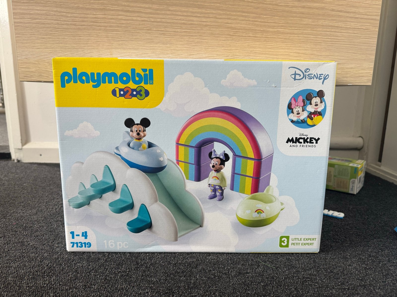 Playmobil 1.2.3 Disney Mickey & Friends Regenboog Wolk, Verzenden, Nieuw, Complete set, Overige typen