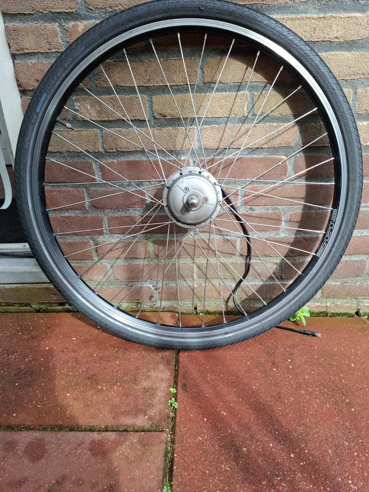 Batavus Sparta voorwiel met motor 36V, Fietsen en Brommers, Ophalen, Motor