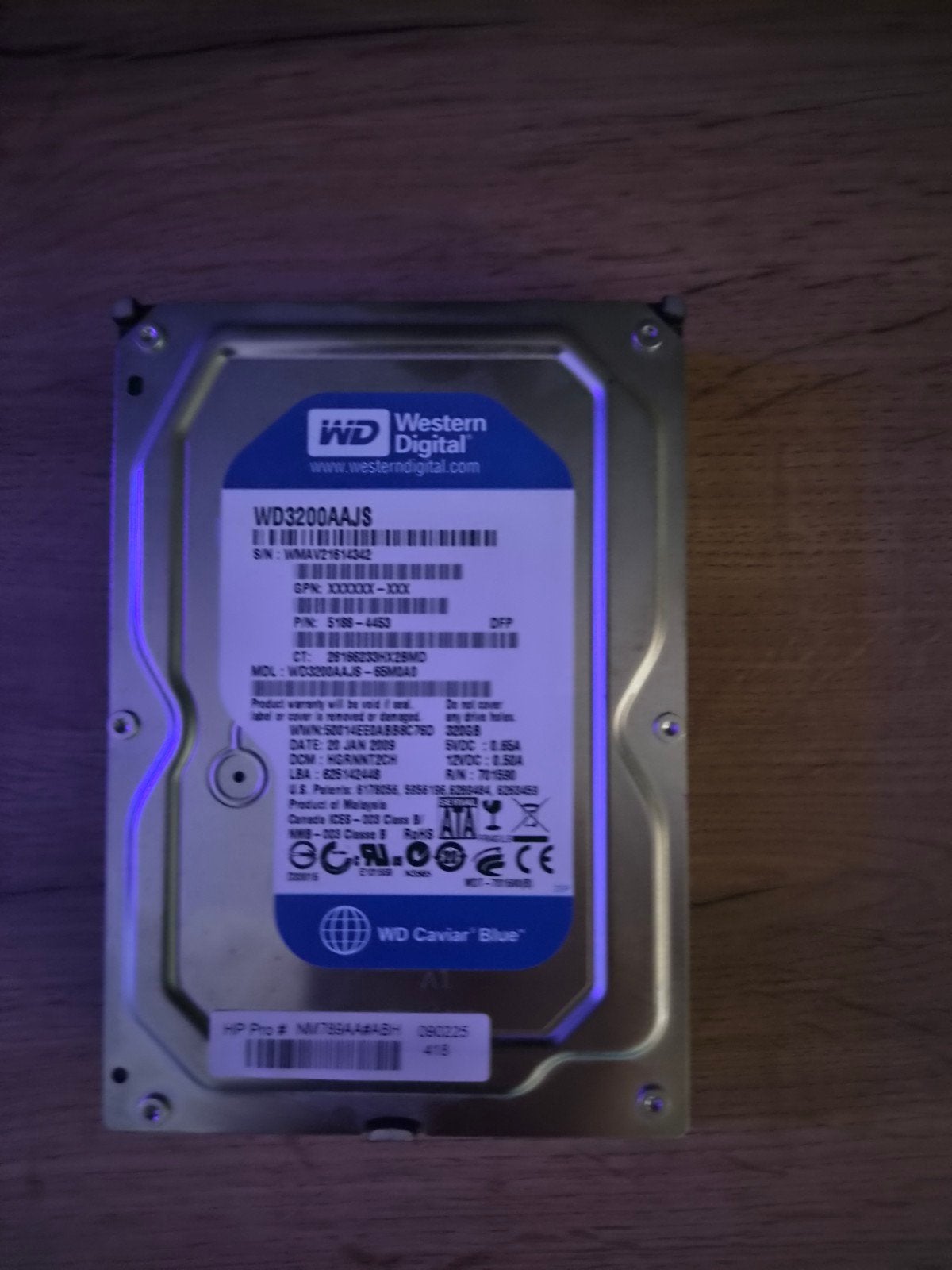 Western Digital HDD 320GB met schone Windows 10, Computers en Software, Harde schijven, Intern, 320GB, Server, Ophalen of Verzenden