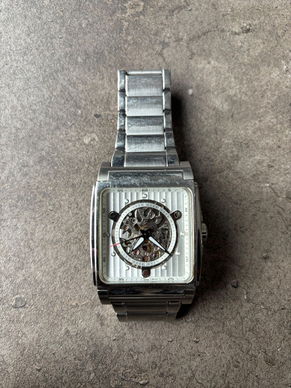 Bulova herenhorloge mechanisch, Sieraden, Tassen en Uiterlijk, Staal, Polshorloge, Bulova, 1960 of later