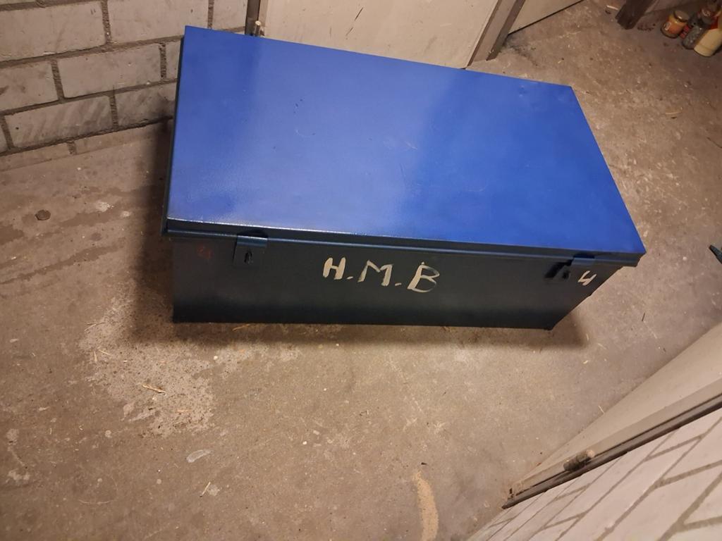 Grote metalen kist, Ophalen, Minder dan 50 cm