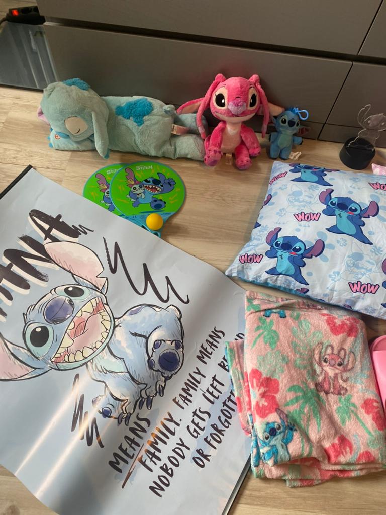 Disney stich spullen, Ophalen of Verzenden, Gebruikt