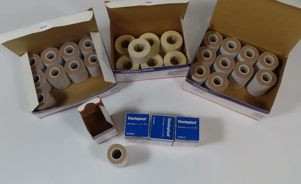30x Rekverband Acrylastic Leukotape Classic - Elastoplast, Ophalen of Verzenden, Nieuw