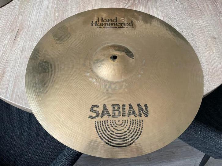 Sabian HH ( hand hammered) 20 inch Medium Ride, Ophalen, Zo goed als nieuw