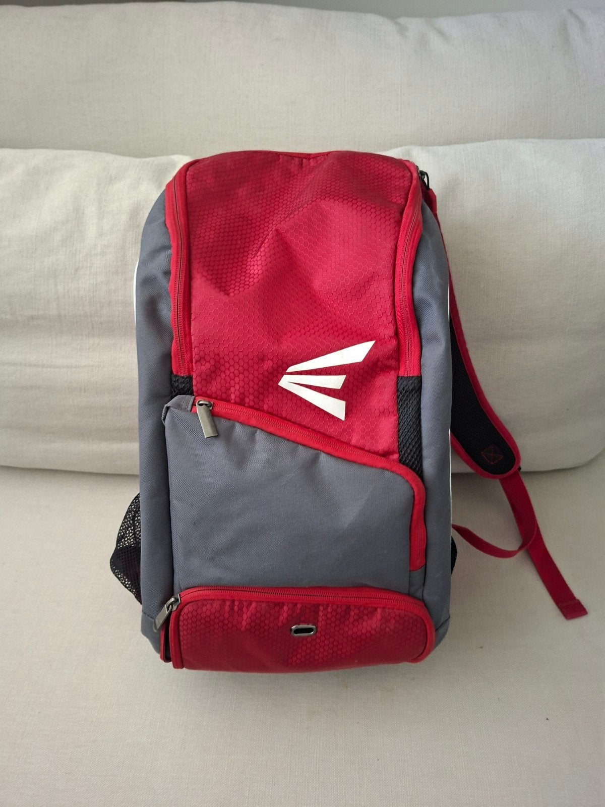Easton Rugzak Rood/Grijs, Ophalen of Verzenden, Zo goed als nieuw