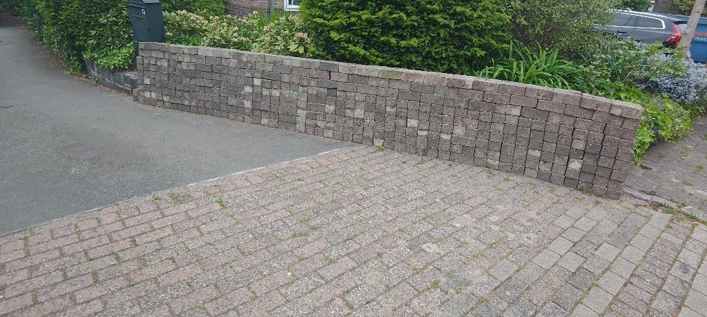 Bakstenen / straatstenen, Tuin en Terras, Tegels en Klinkers, Ophalen, Gebruikt, Overige typen, 5 tot 10 m²