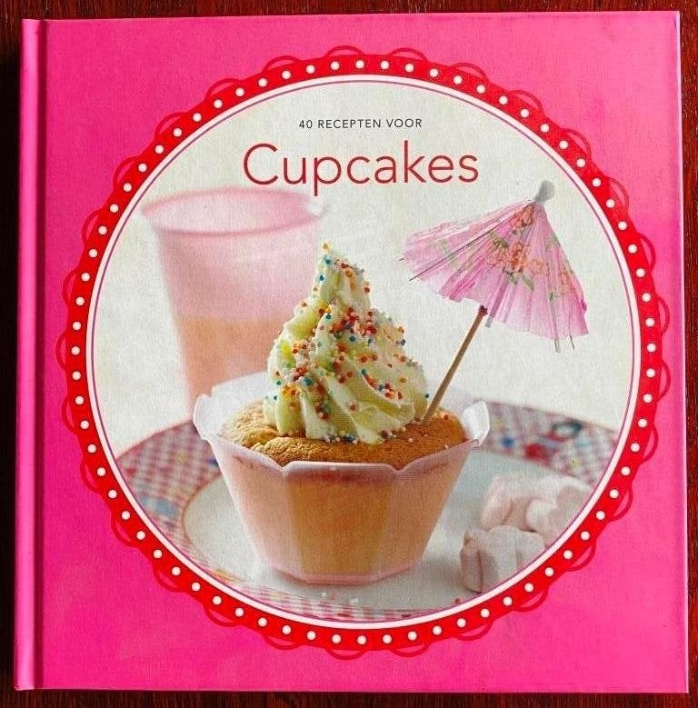 40 recepten voor cupcakes - Xenos, Ophalen of Verzenden, Zo goed als nieuw, Nederland en België, Taart, Gebak en Desserts