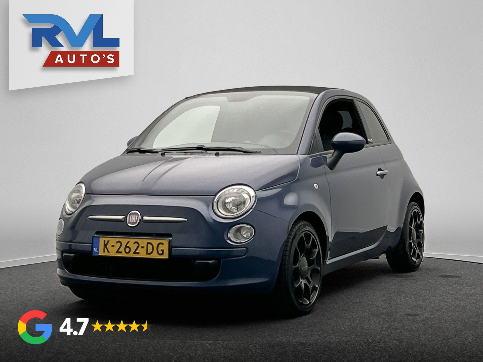 Fiat 500 C 0.9 TwinAir Lounge | Softtop| Airco | LMV | Elek., Euro 5, 86 pk, Gebruikt, Cabriolet