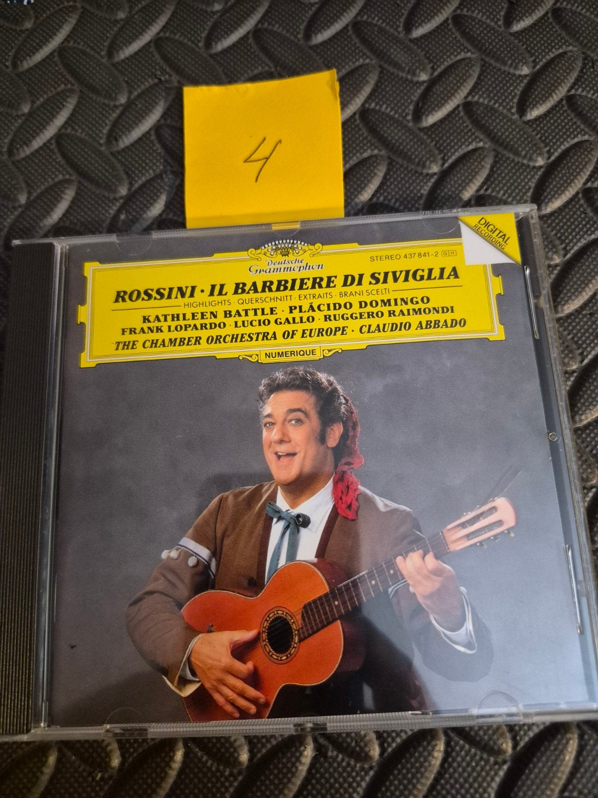 Rossini - Il Barbiere di Siviglia CD - Claudio Abbado, Opera of Operette, Ophalen of Verzenden, Zo goed als nieuw, Romantiek