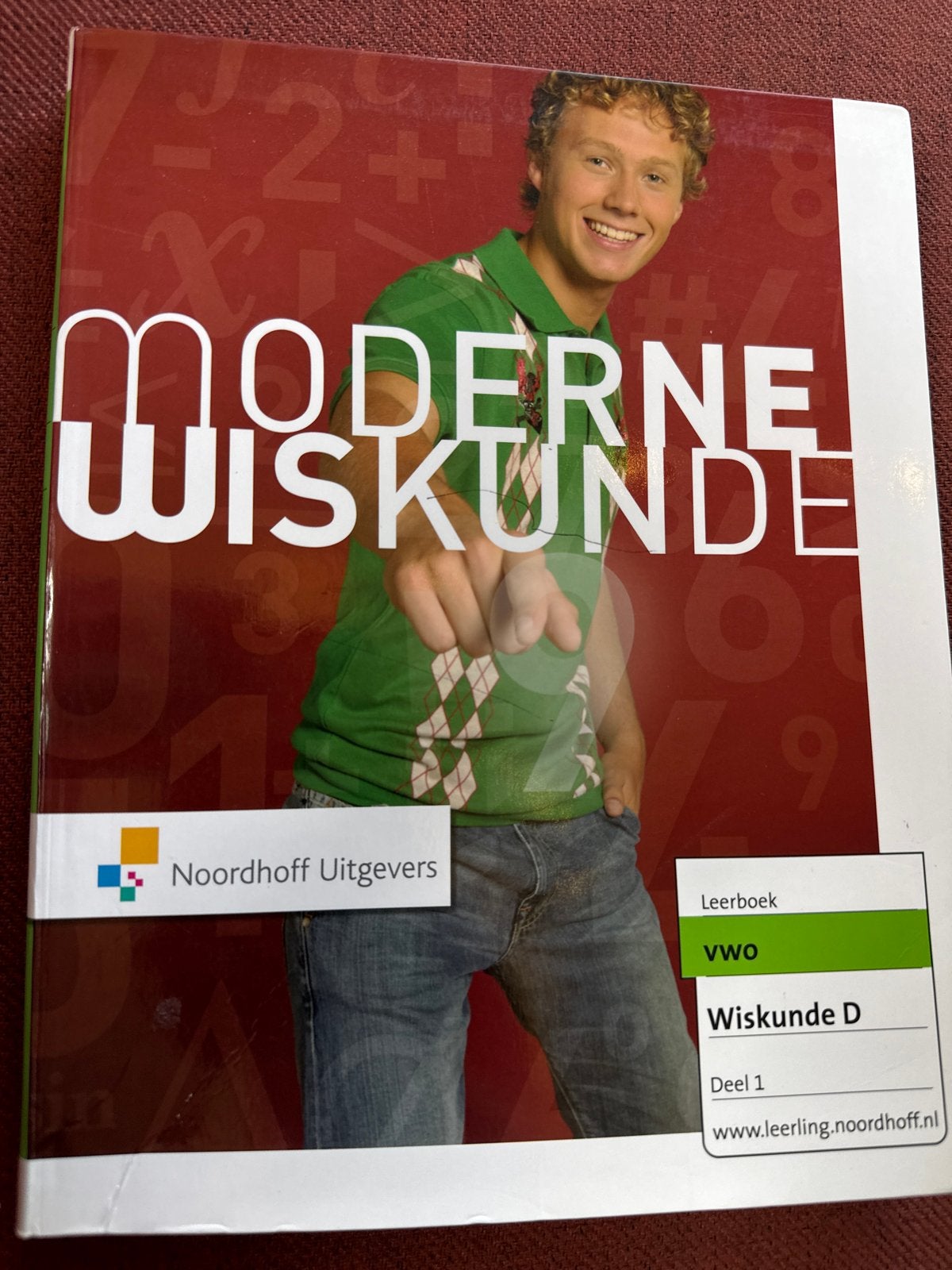 Moderne Wiskunde VWO Wiskunde D Deel 1 Leerboek, Ophalen of Verzenden, Beta, Gelezen