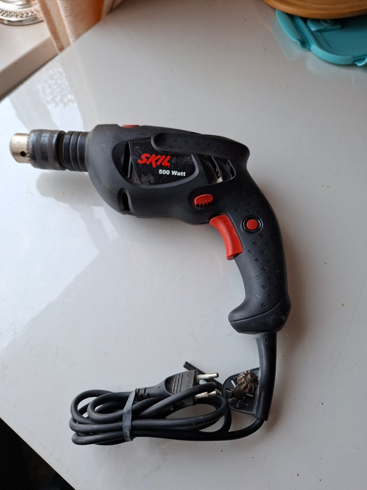 Skil Boormachine 500 Watt - Model 6365, Gebruikt, Variabele snelheid, 400 tot 600 watt, Ophalen