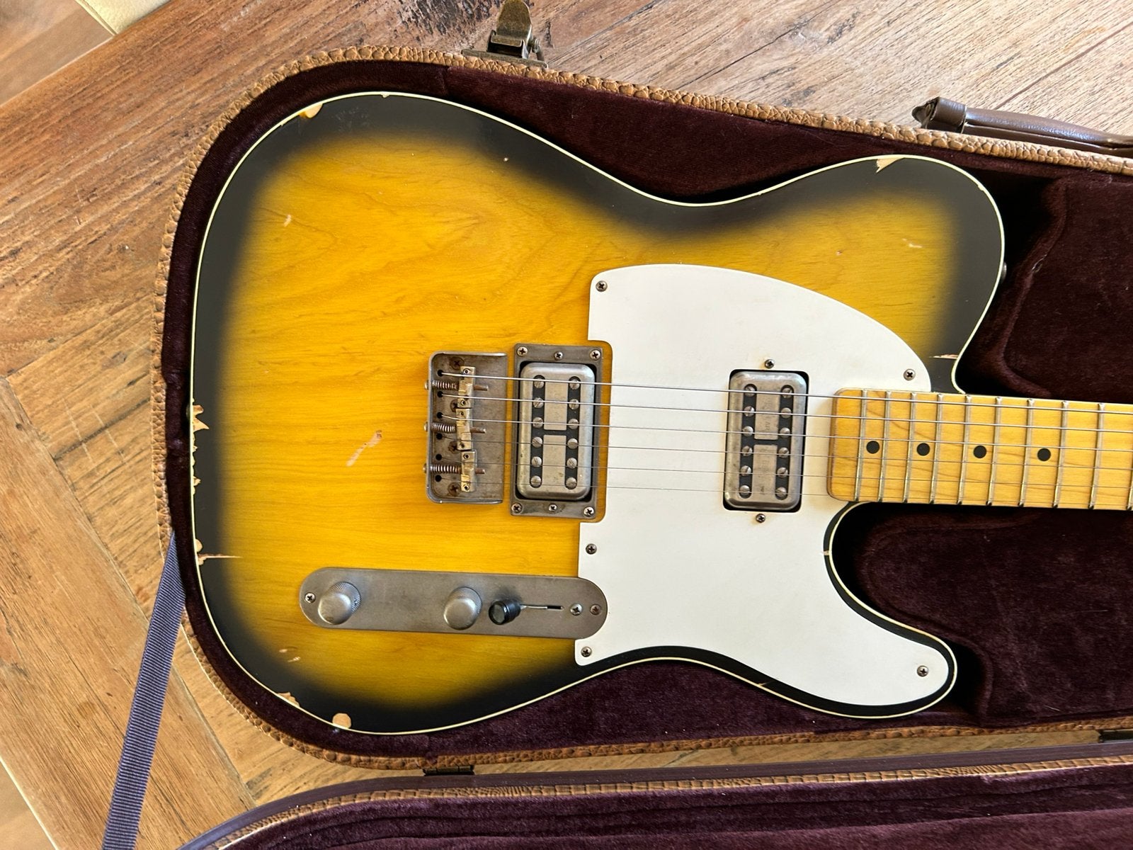 Nash telecaster T2HB/DB (Fender), Ophalen of Verzenden, Zo goed als nieuw, Solid body, Fender