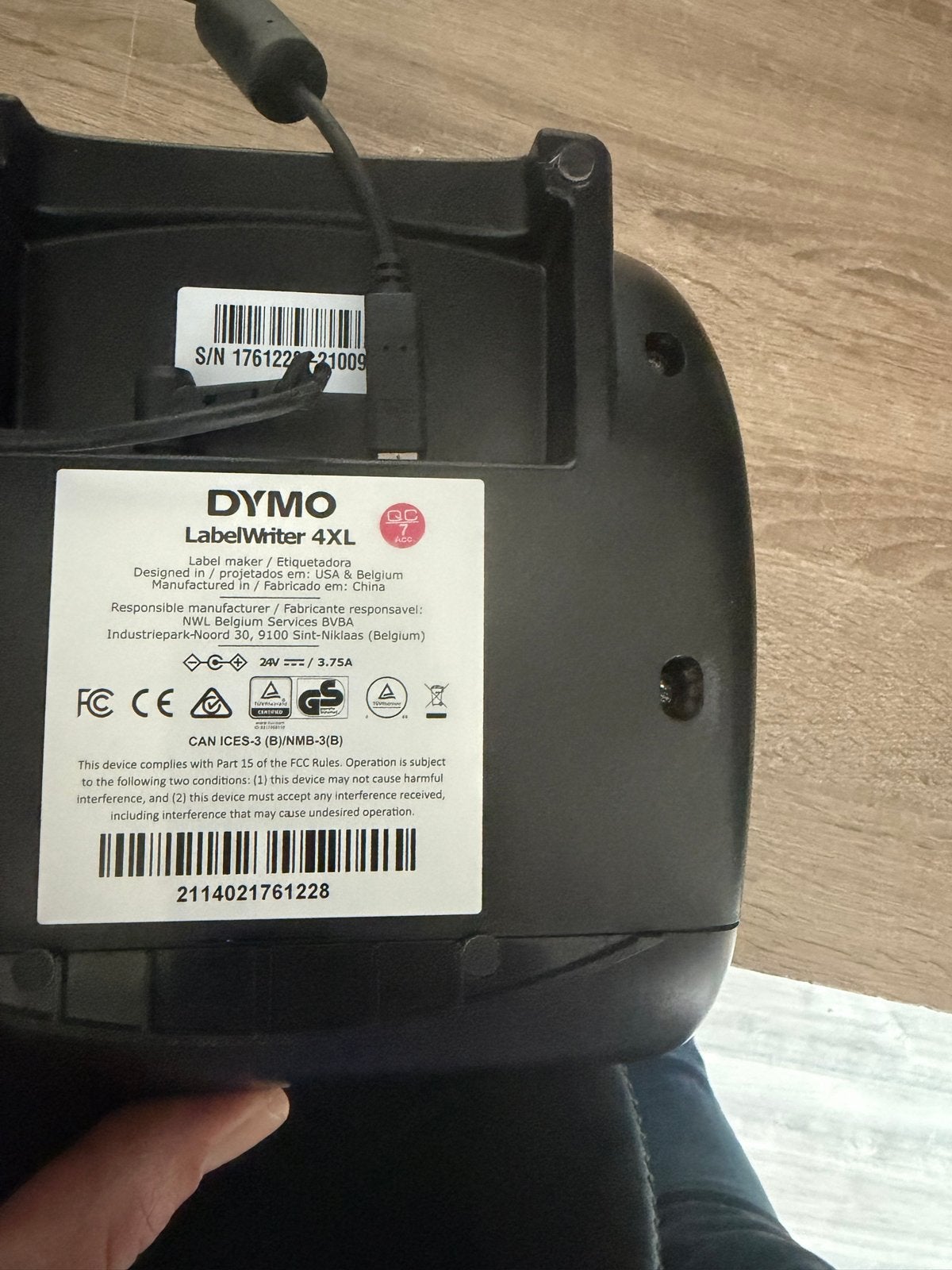 DYMO LabelWriter 4XL Labelprinter - Zo goed als nieuw, Computers en Software, Printers, Zo goed als nieuw, Printer, Thermo-printer
