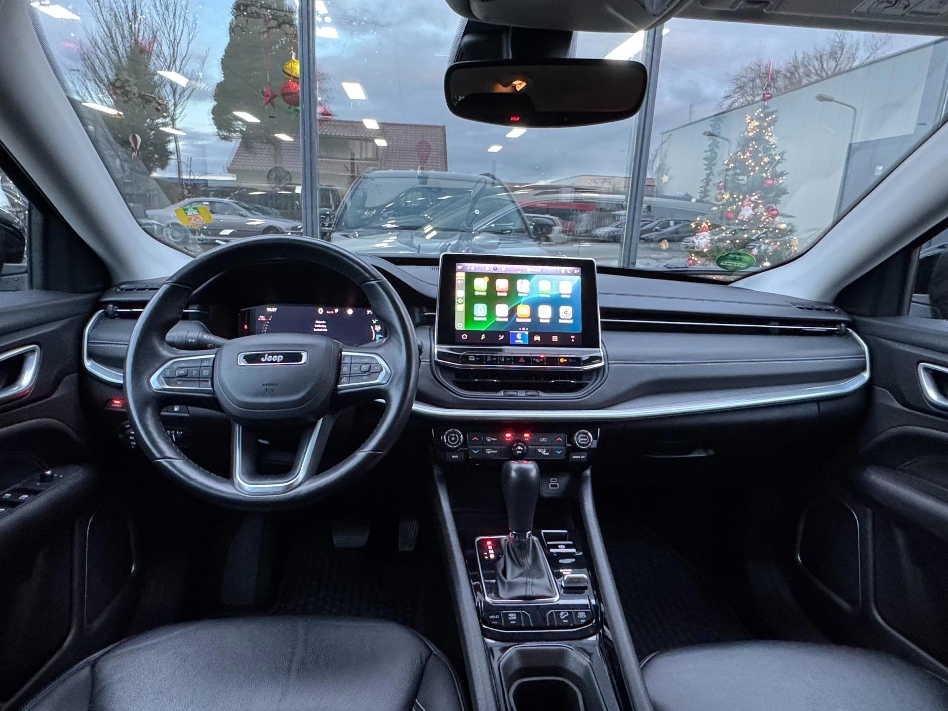 Jeep COMPASS 4xe 240 Plug-in Hybrid Electric S CAM/LEER/ACC, Euro 6, 4 cilinders, Zwart, Bedrijf