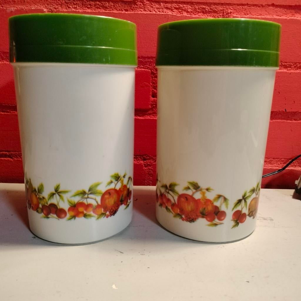 Vintage DBP voorraadbussen., Ophalen of Verzenden