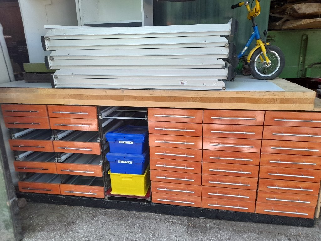 werkbank voor afhalers en bezorgers in de apotheek r+r 5er, Ophalen, 5 laden of meer, Overige materialen, 50 tot 100 cm