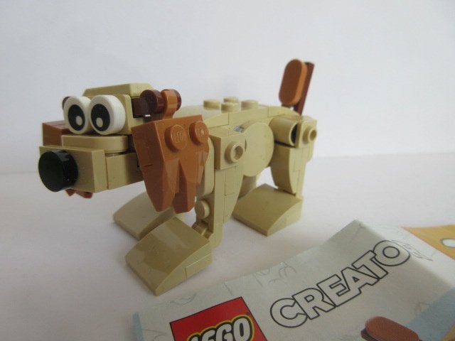 30666 Hond, eekhoorn of beer. Creator 3/1., Ophalen of Verzenden, Zo goed als nieuw, Complete set, Lego
