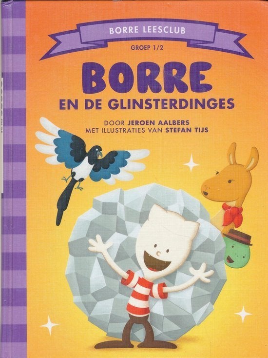 Jeroen Aalbers - Borre en de glinsterdinges, Boeken, Kinderboeken | Kleuters, 5 of 6 jaar, Fictie algemeen, Ophalen of Verzenden