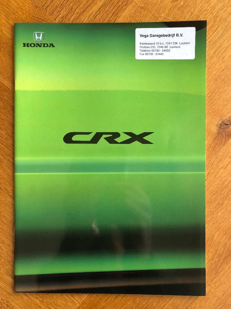 Honda CRX folder 1992, Honda, Verzenden, Nieuw, Honda