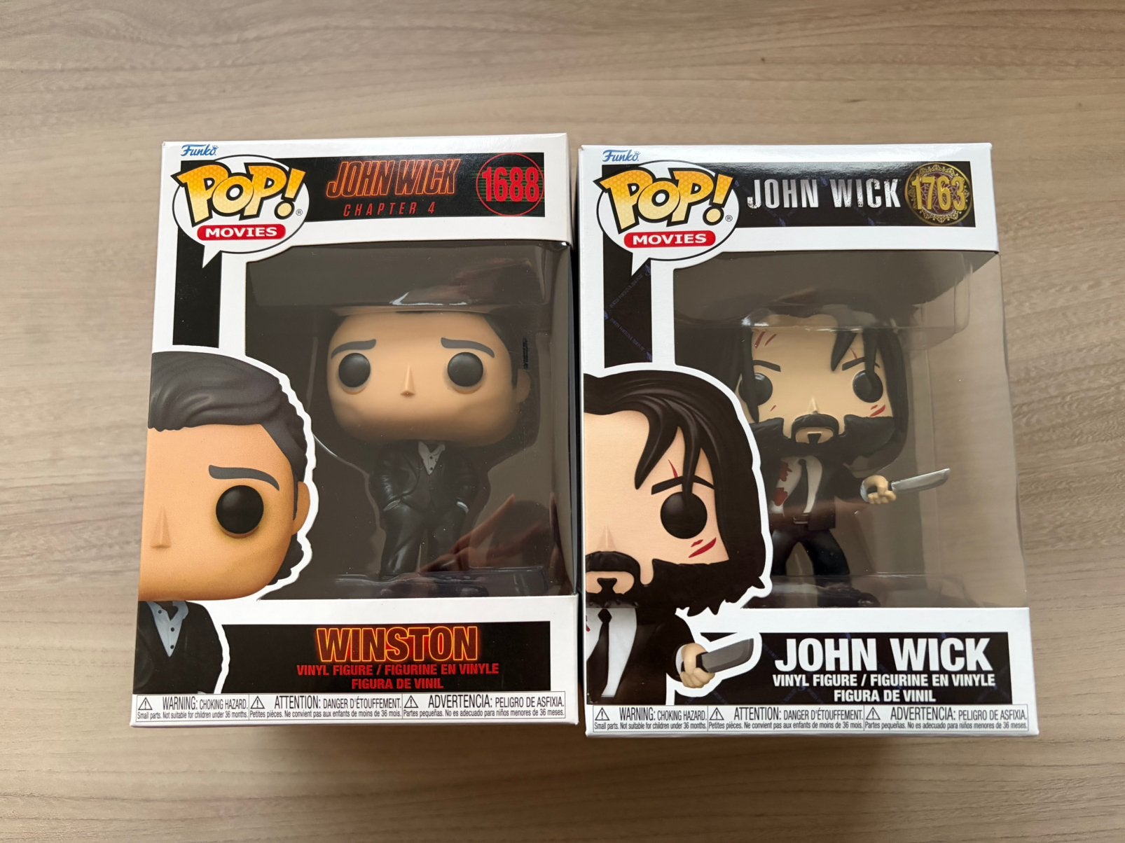 Funko Pop John Wick Set of 2 John Wick #1763 & Winston #1688, Ophalen of Verzenden, Funko Europe, Supportemea@funko.com, 4th floor, 1 Queen Caroline St, London W6 9YN, Verenigd Koninkrijk