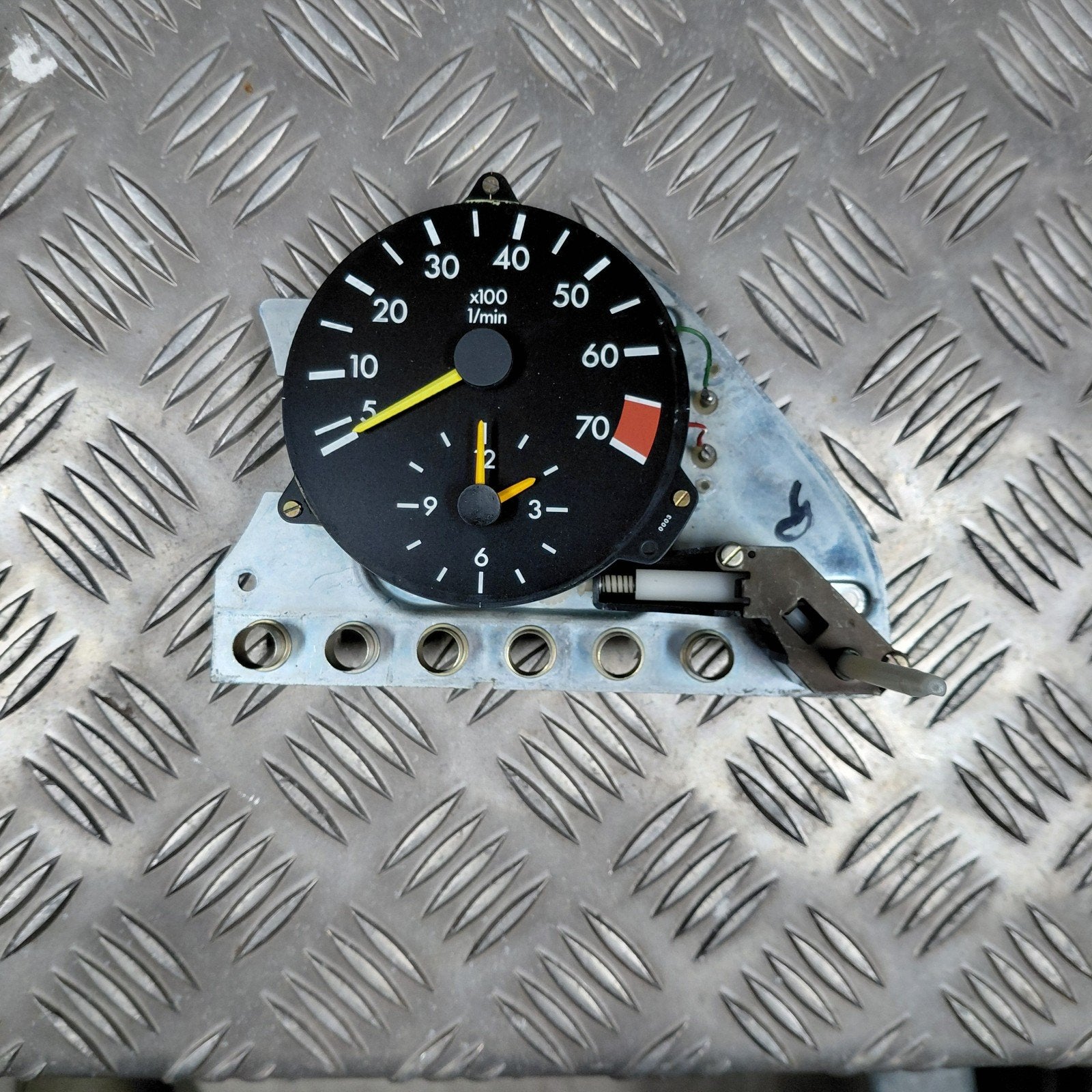 Dashbord meters en tellerklok Mercedes W126, Ophalen of Verzenden, Gebruikt, Mercedes-Benz