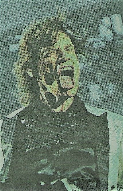 Mick Jagger, afb op plexiglas, Ophalen of Verzenden, Overige typen, Fotografie